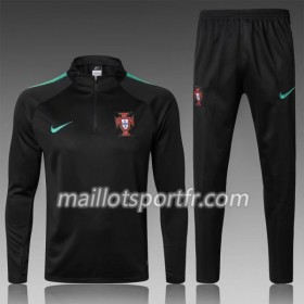 Portugal Ensemble Sweat d'entrainement 2018 Noir